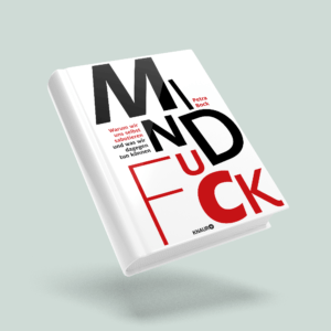 mockup des typografischen buchcover. editorial design webdesign und grafikdesign